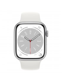 Apple Watch S8 45mm Silver (белый, серебристый)